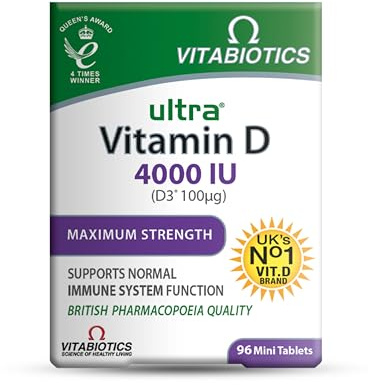 Vitamin D Tablets 4000IU, Vitabiotics Ultra