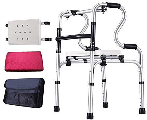 Andador para Ancianos sin Ruedas, Andador portátil con Marco de barandilla de Altura Ajustable para Padres Ancianos, para Padres Ancianos, Abuelos, discapacitados y heridos, Lleno de Estrellas
