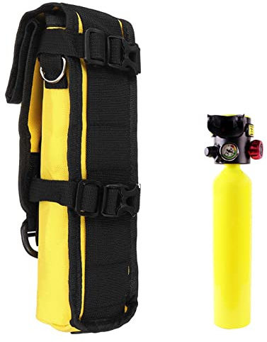 Leichter Atemschutz-Sauerstoffbeutel – tragbarer Sauerstoff-Tank-Rucksack, Sauerstofftank-Halterung, Taucher-Sauerstoff-Zylindertasche, Tauchausrüstungs-Rucksack für Tieftauchen, Schwimmen