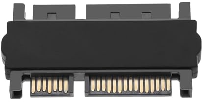AYMBH SATA 22Pin 7+15 Male-to-Male Connector Durable Extension Adapter for Hard Drives, SSDs & Optical Drives High-Speed Data Transfer | Compact & Portable Design | Universal SATA Device Compatibility