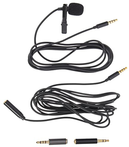 FUNOMOCYA 2sätze Teiliges Professionelles Mikrofon Kit Für Handy Und Computer Omnidirektionale Aufnahme Zubehör Und Tragbarer Tasche Für Interviews Und Aufnahmen