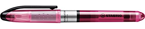 STABILO NAVIGATOR - Evidenziatore a inchiostro liquido, rosa