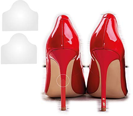 ProtectMyHeels Absatzschutz-Folie für Stilettos (1er Pack) I High Heel Schutz - der unsichtbare Schutz für Pumps, Highheels, Kittenheels I Absatzschoner