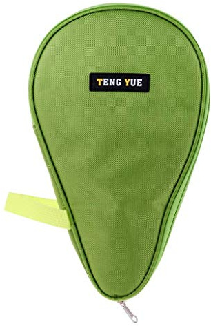 SGerste Wasserdichte Tasche für Tischtennisschläger, mit Reißverschluss, Paddeltasche, Schutz für 2 Tischtennisschläger