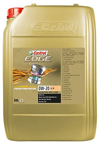 Castrol EDGE 0W-20 LL IV Motoröl, 20L