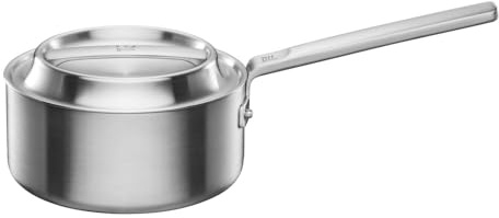 Fiskars Norden Steel Stieltopf, 1,8 l, Für alle Kochfelder geeignet | Unbeschichtet, Edelstahl, 1067637