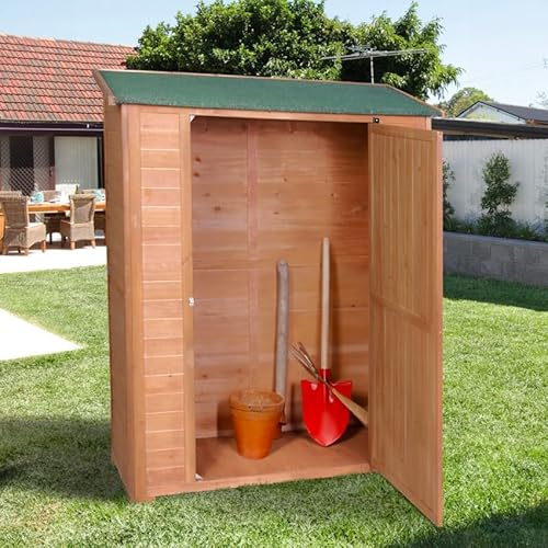 Produce Shop Casetta Armadio da Esterno in Legno Porta Attrezzi da Giardino Smew
