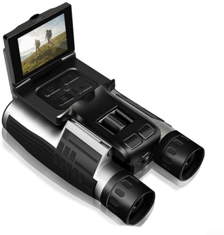 Innovativo binocolo digitale combinato con una fotocamera per catturare splendide immagini della natura, leggero e portatile