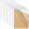 10pcs Clear Acrylic Sheet Perspex Sheet 2mm Transparent Square Panel for Picture Frame, Glass Replacement Signs 150 * 100mm