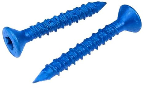 Tapcon Viti di ancoraggio per calcestruzzo con testa Torx Star 3185407V2 da 1/4 x 1-3/4 | Confezione da 100 | Punte da trapano incluse