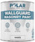 Polar Wallguard White Masonry Paint Exterior - 1 Litre | Waterproof Coating for Brick, Concrete, Stone, Pebbledash, and Ironwork | High Durability and Superior Protection for Exterior Walls