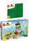 Lego DUPLO 2er Set: 10993 3 in 1 Baumhaus & 10980 Bauplatte in Grün