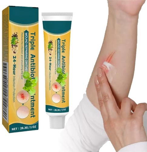 Wound Healing Ointmen-t,Relieve Skin Abrasions,Reducing The Risk of Infection,Promote Natural Wound Healing,Effectively Fade Scars,Ensuring That New Skin Returns to Its Natural State.