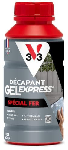 V33 Décapant gel express® spécial Fer, 0,5L