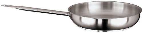 EMGA Lyoner 935.022 Stainless Steel Pan, 5.5 cm Height, 28 cm Diameter