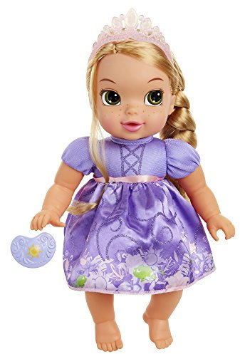 Disney Princess Deluxe Baby Rapunzel Doll with Pacifier Baby Doll Toy
