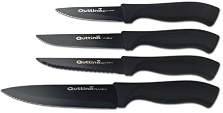 Quttin Dark Set 4 Cuchillos Cocina