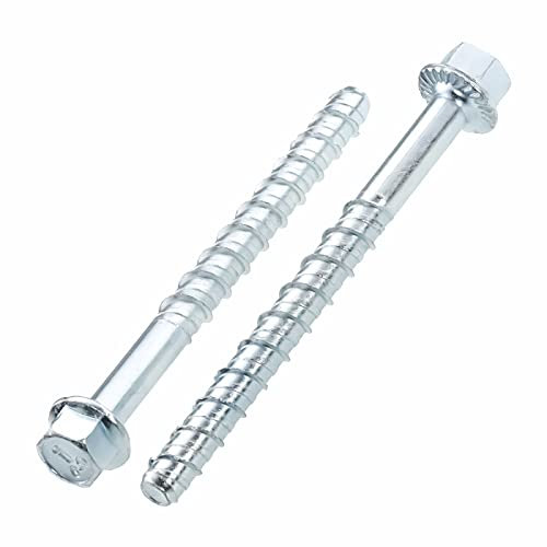 Betonschrauben verzinkt Option 1 Sechskantkopf 6 x 80 mm - 50 Stück