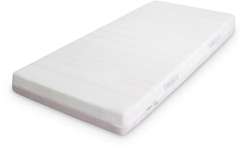 Ehrenkind® Wendbar Matratze 90x200 cm | 2 Härtegrade H2 & H3 | 7 Komfortzonen, Oeko-TEX® 100 | Hypoallergen & Atmungsaktiv