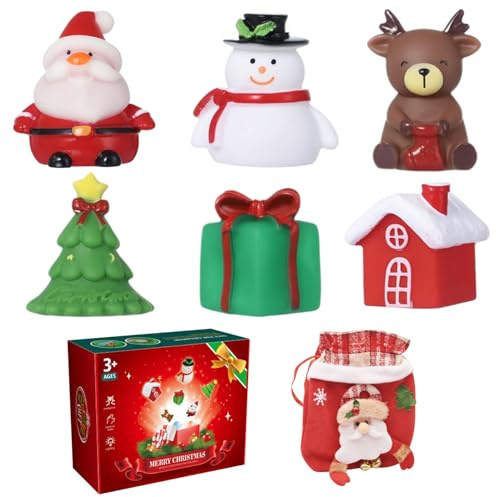 1 ensemble de jouets de bain lumineux, mignon noël Elk Santa bonhomme neige, lumières baignoire pour enfants avec lumière LED colorée, jouets noël pour bébé B