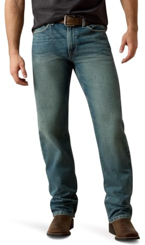 ARIAT Men's M2 Relaxed Fit Jean, Granite, 36x34