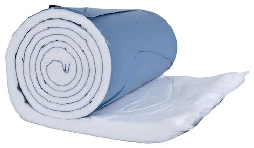 Vakly 100% Cotton Roll 1 lb – Large Non-Sterile Soft & Absorbent White Cotton 12” x 56” for Wound Care, Casting, Beauty, and Crafts – Easy to Tear, Pure Medical-Grade Roll - 1-Pound White Fibers