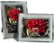 Glitzernder Bilderrahmen 10x15cm aus Glas, 2er Set