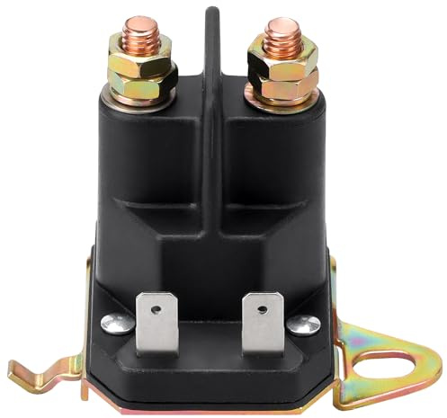 Yerbay 12V Relais Solénoïde de Démarrage pour Trumpet 862-1241-211-12,532192507,Convient pour motoneige,chariot de golf tracteur,tondeuse à gazon