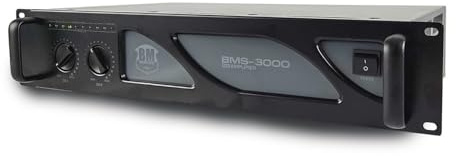 Verstärker DJ – BM Sonic BMS-3000 – 2 x 1500 W – MOSFET-Technologie mit kontinuierlicher Belüftung