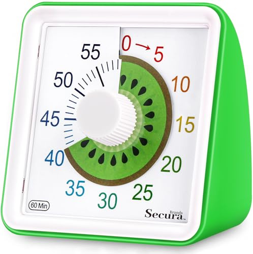 Secura Brands 60-Minute Visual Timer, Green