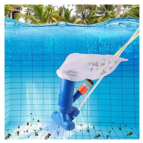 Aspirapolvere Automatico per Piscina Aspirapolvere Portatile Kit di Attrezzi per la Pulizia Pennello per Fontana per laghetto Senza componenti elettrici e batterie Funzionamento au