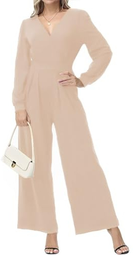 Coloody Tute da Donna Monopezzi e Tutine da Donna Lunghe a Gamba Larga con Cintura Pantaloni Lungo Elegante Jumpsuit