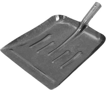 HIAKDOFT Pelle De Nettoyage Extérieure Manganèse Pelle à Antidérapante pour Élimination des Débris De Jardin Et Utilisation Agricole
