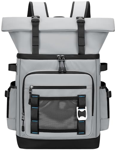 YOUNGOA Mochila Nevera Isotermica a Prueba de Fugas, Expandible Impermeable Mochila Termica Grande Thremal Bolsa Picnic para Hombre y Mujer