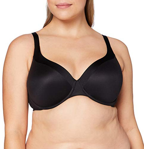 Triumph Womens Body Make-up Soft Touch Whp Wired Padded Bra, Black, 36E UK