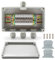 SRJQXH IP66 Waterproof Junction Box, 1 in 3 Out with UK/ MBKK2.5 Terminals, DIN Rail Terminal Block Kit, Crimp Connector and Ground Block end