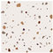 PVC Adhésif Terrazzo Autoadhésif Carrelage Cuisine Sol Autocollant Salle de Bain Marbre Imperméable Vinyle Chambre (30x30cm Beige)