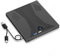 Knoruley Grabadora de BLU-Ray Externa, Compatible con Discos de 100 GB, USB 3.0 y Reproductor de DVD/CD/BD Tipo C, Unidad Óptica BLU-Ray 3D para Portátil.