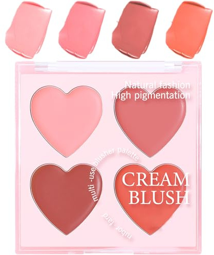 Palette de Fard à Joues Maquillage | Palette Blush Contour Et Lumière - Maquillage Résistant pour Femme, Fille, Cadeau
