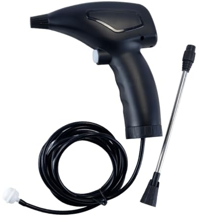 Orivin Kit d'arrosage électrique avec tuyau de 2 m et tige de 20 cm pour le jardinage et le nettoyage de la maison