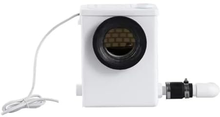 Bomba elevadora de aguas residuales bombeo automático doméstico 500 W, bomba inodoro triturador eléctrico, motor descarga trituración Aplicaciones versátiles(B multi-row)