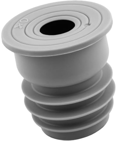 Silikon-Dichtung for Waschmaschinenablaufrohre von RING, passend for Küche, Bad und Haushalt.