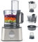 Kenwood Multipro Compact FDM307SS Kompakt-Küchenmaschine, 2,1 Liter, inkl. Edelstahl Messer, 3 Arbeitsscheiben und 6 weiteren Zubehör-Teile, Metallgehäuse, 800 Watt, Silber