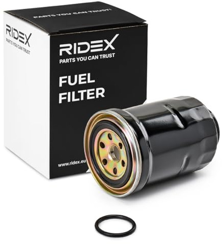 RIDEX 9F0032 Kraftstofffilter Diesel Filter Screw-on Filter mit Dichtungen mit Dichtung mit Dichtring Kompatibel mit SUZUKI Grand Vitara II SUV JT, TE, TD 1455829 1640057J01 1640057J10