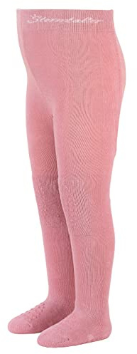 Sterntaler Mädchen Krabbelstrumpfhose Uni Strumpfhose, Mattrosa, 74 EU