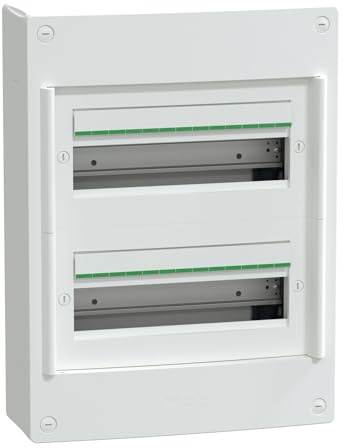 Coffret en saillie PrismaSeT XS Schneider Electric - 2 rangées - 13 modules - Sans porte