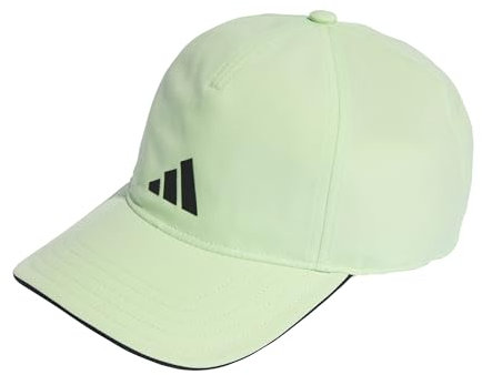 adidas Unisex AEROREADY Training Running Baseball Cap, Semi Green Spark/Black, S
