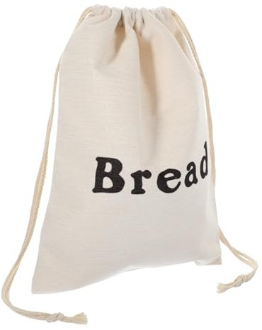 Ciieeo Reusable Drawstring Bread Bag Portable Food Storage Bag for Homemade Baguettes and Bread for Baking Enthusiasts