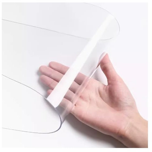 WXQTM PVC-Streifen-Türvorhang Plastik-Türvorhang Wasserdicht Isolierung Vorhangtür Anti-Kratz, für Balkon und Terrassentüren (1.05x2.2m)