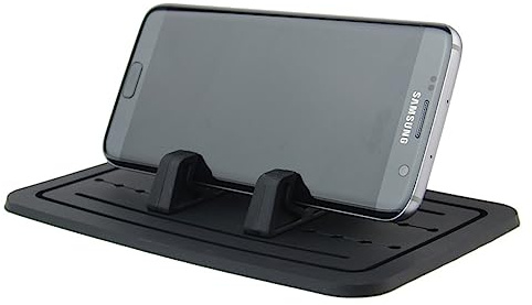 ULTECHNOVO Soporte De Silicona para Teléfono Antiadherente para Salpicadero Compatible GPS